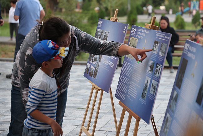 Memory campaign «Together they call us – Leningrad!»